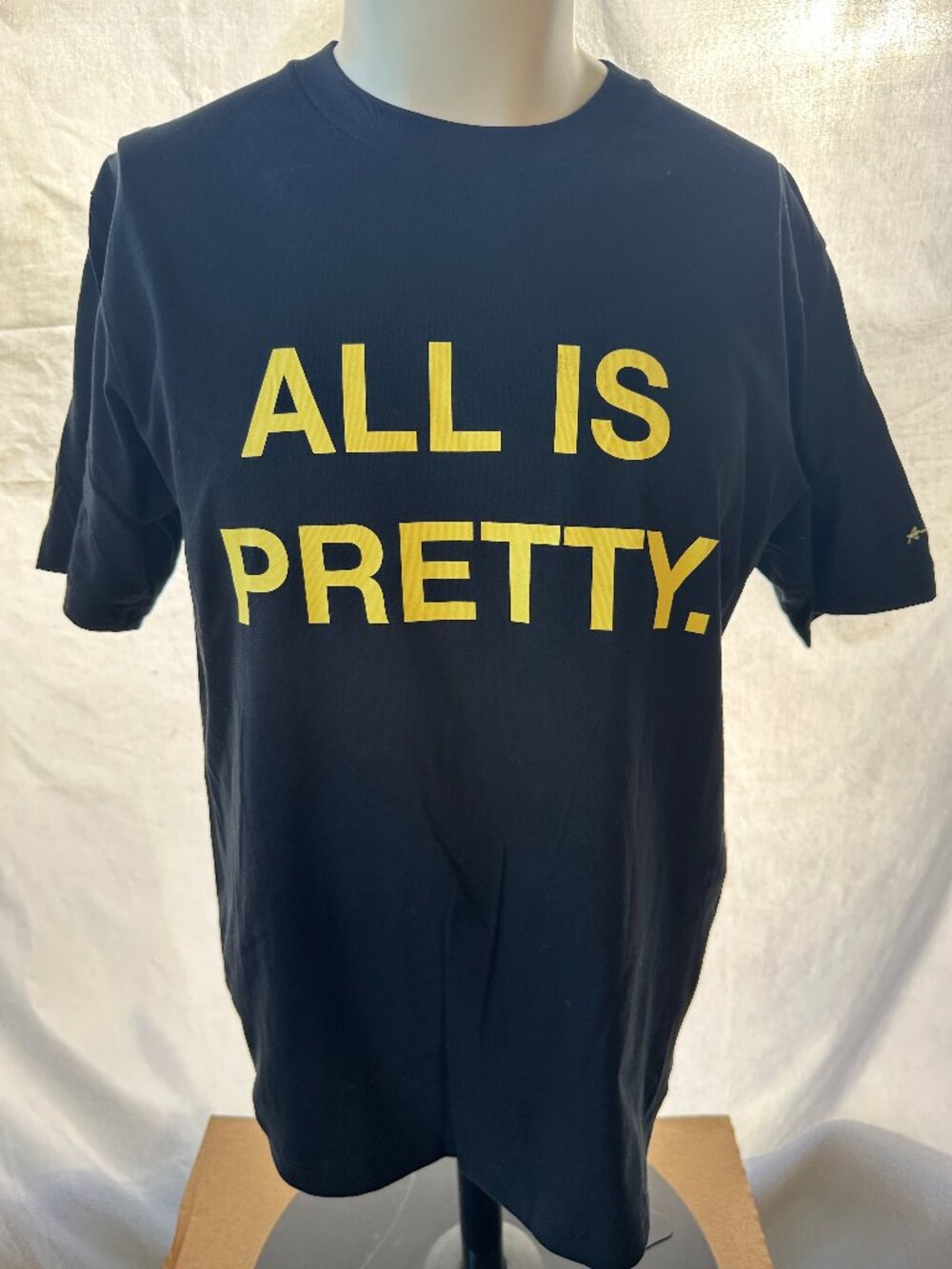 Uniqlo x Andy Warhol All Is Pretty Men's Black T Shirt Large
